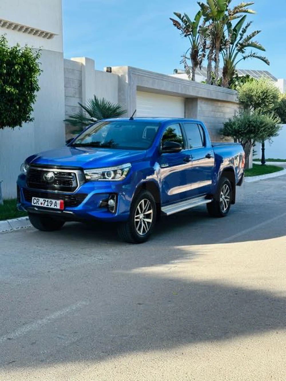 Carte voiture Toyota Hilux