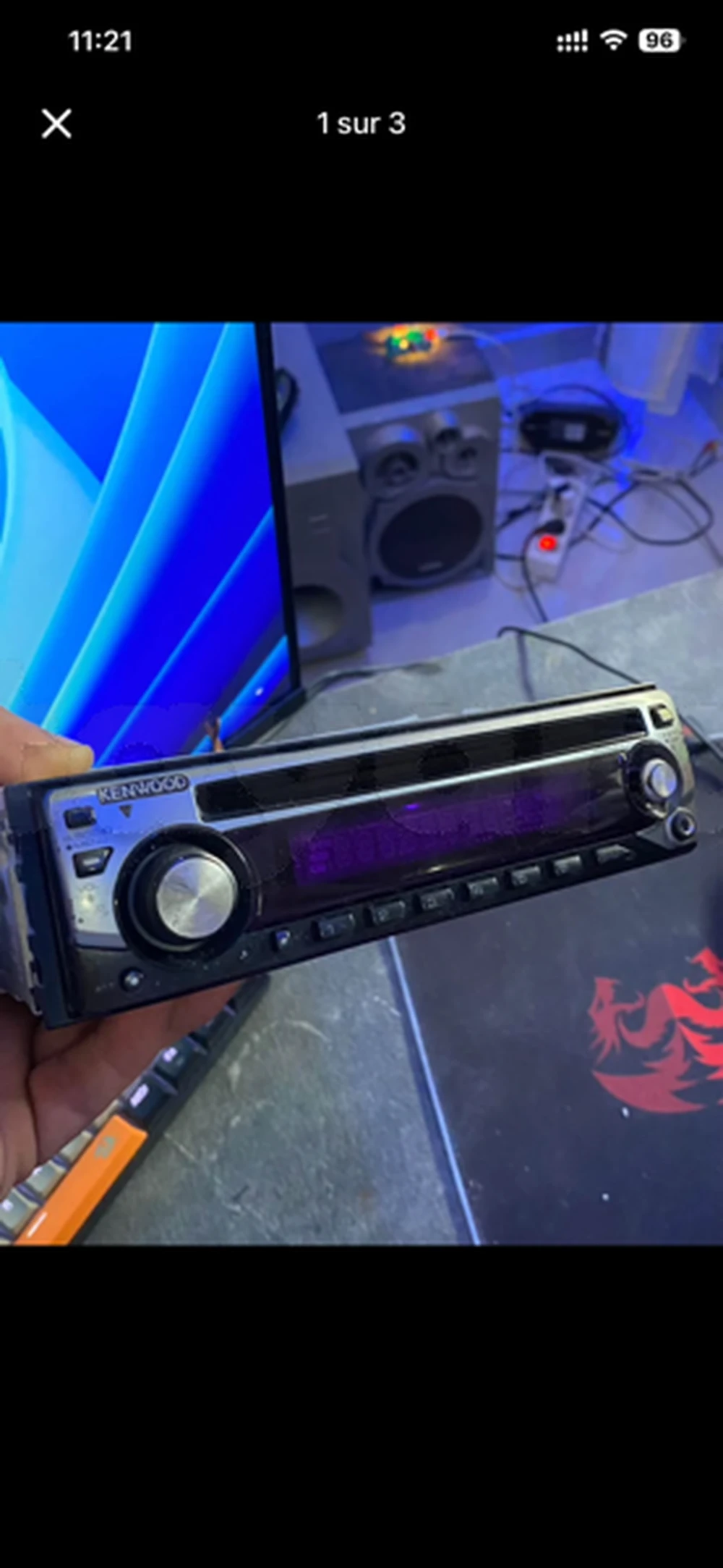 post kenwood aux/cd/radio
