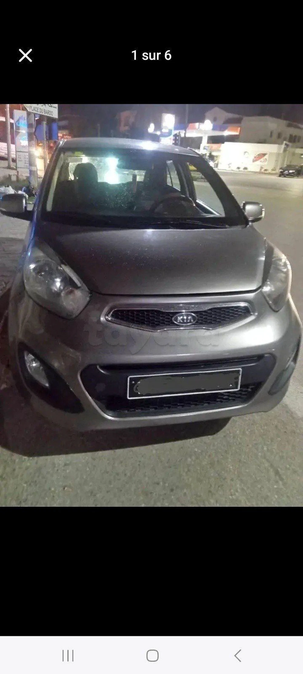 Carte voiture Kia Picanto