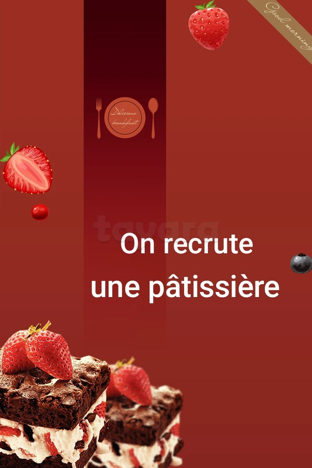 Pâtissière demandée