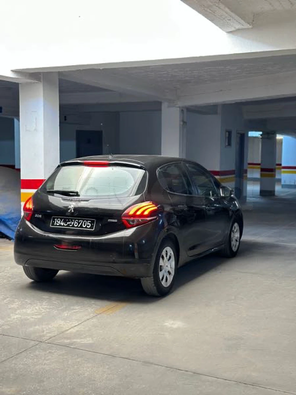 Carte voiture Peugeot 208