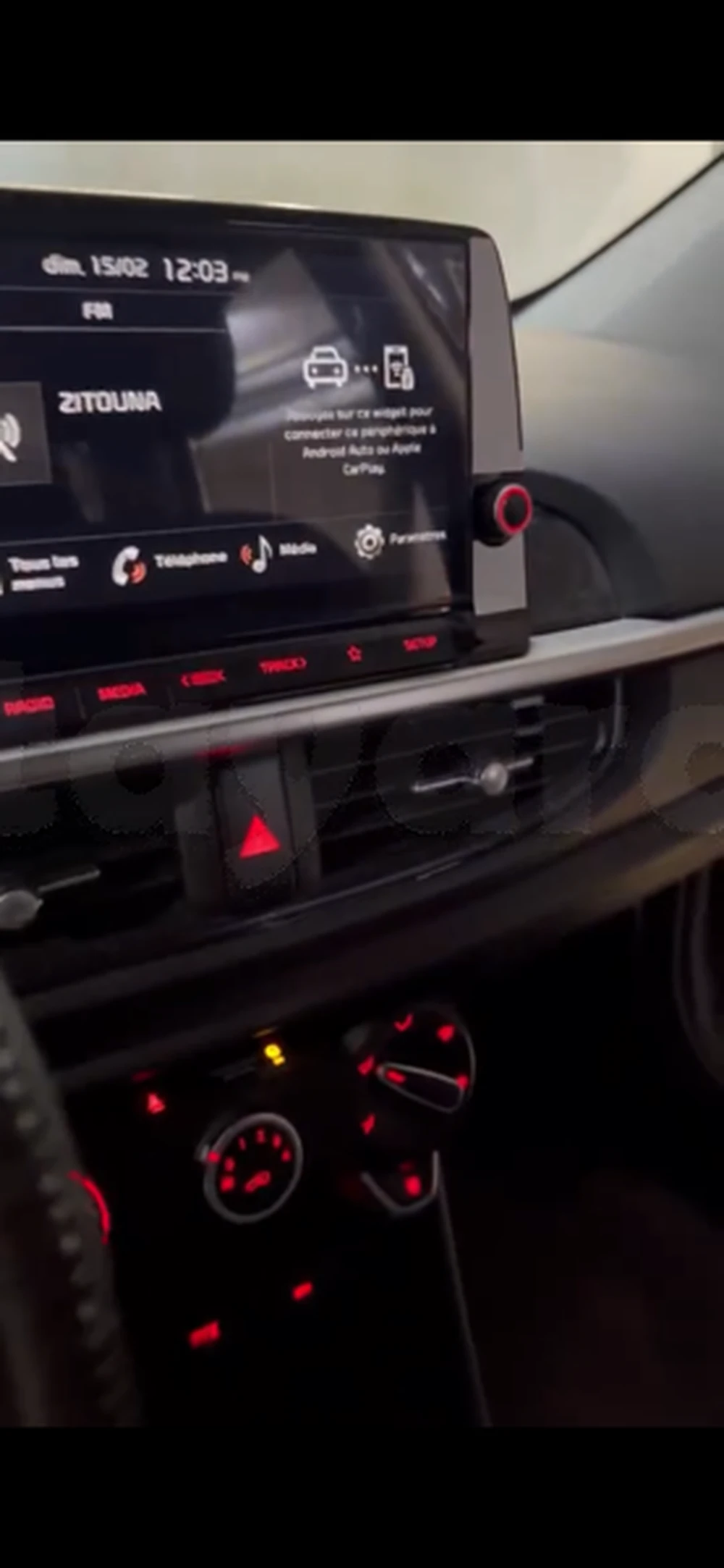 Carte voiture Kia Picanto