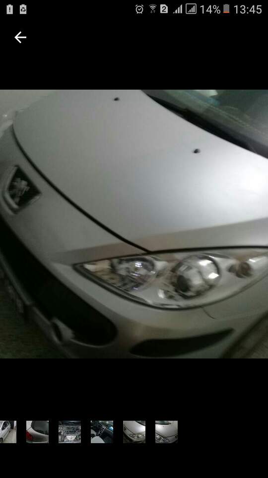 Carte voiture Peugeot 307 SW