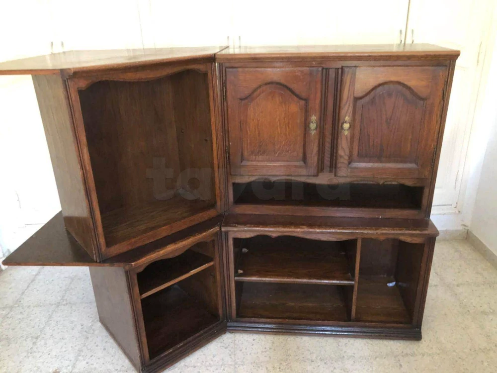 bibliothèque en bois