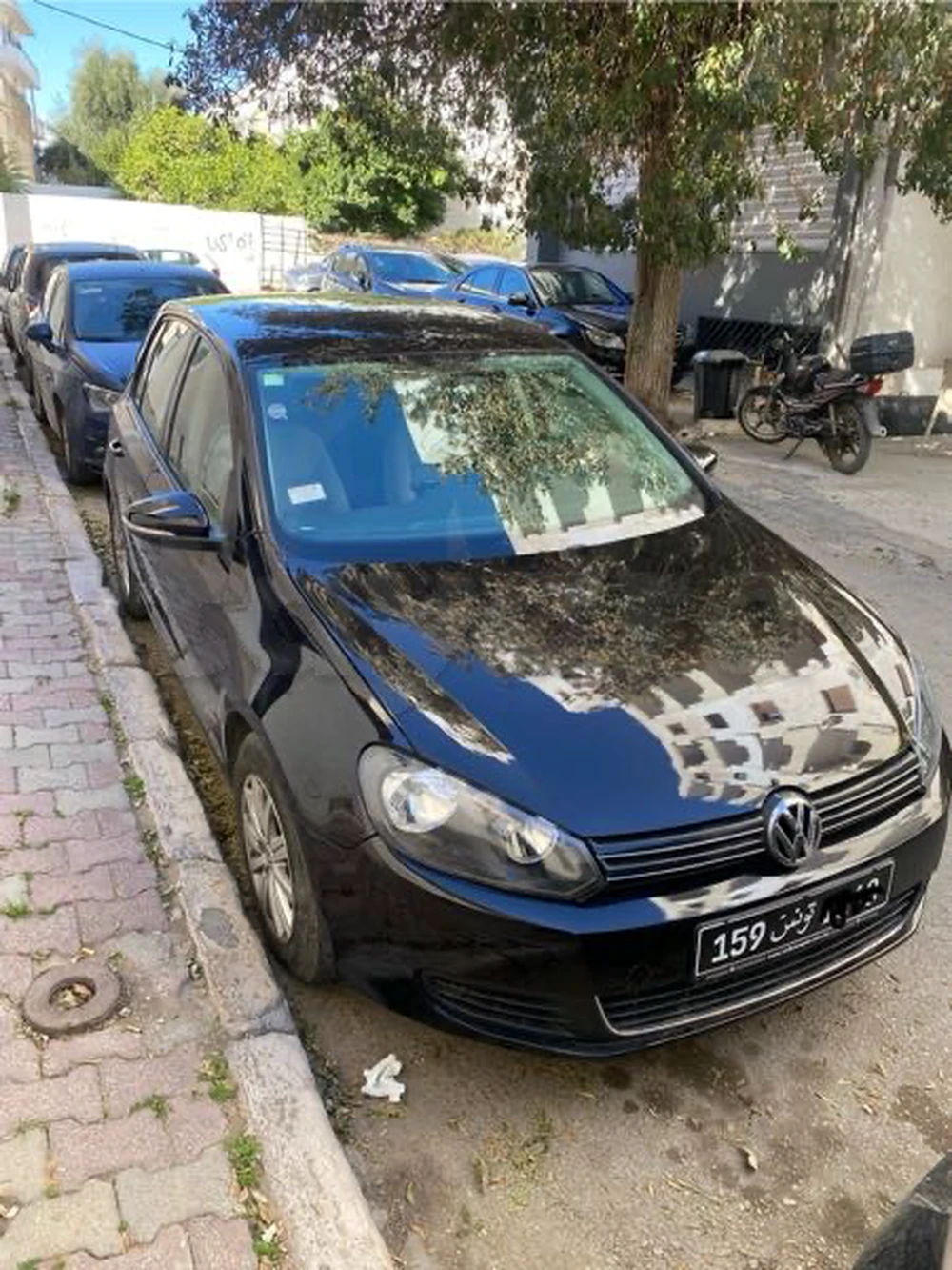 Carte voiture Volkswagen Golf