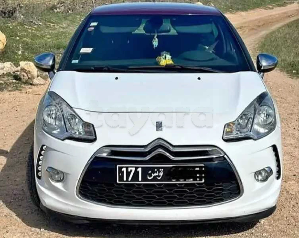 Carte voiture Citroen DS3