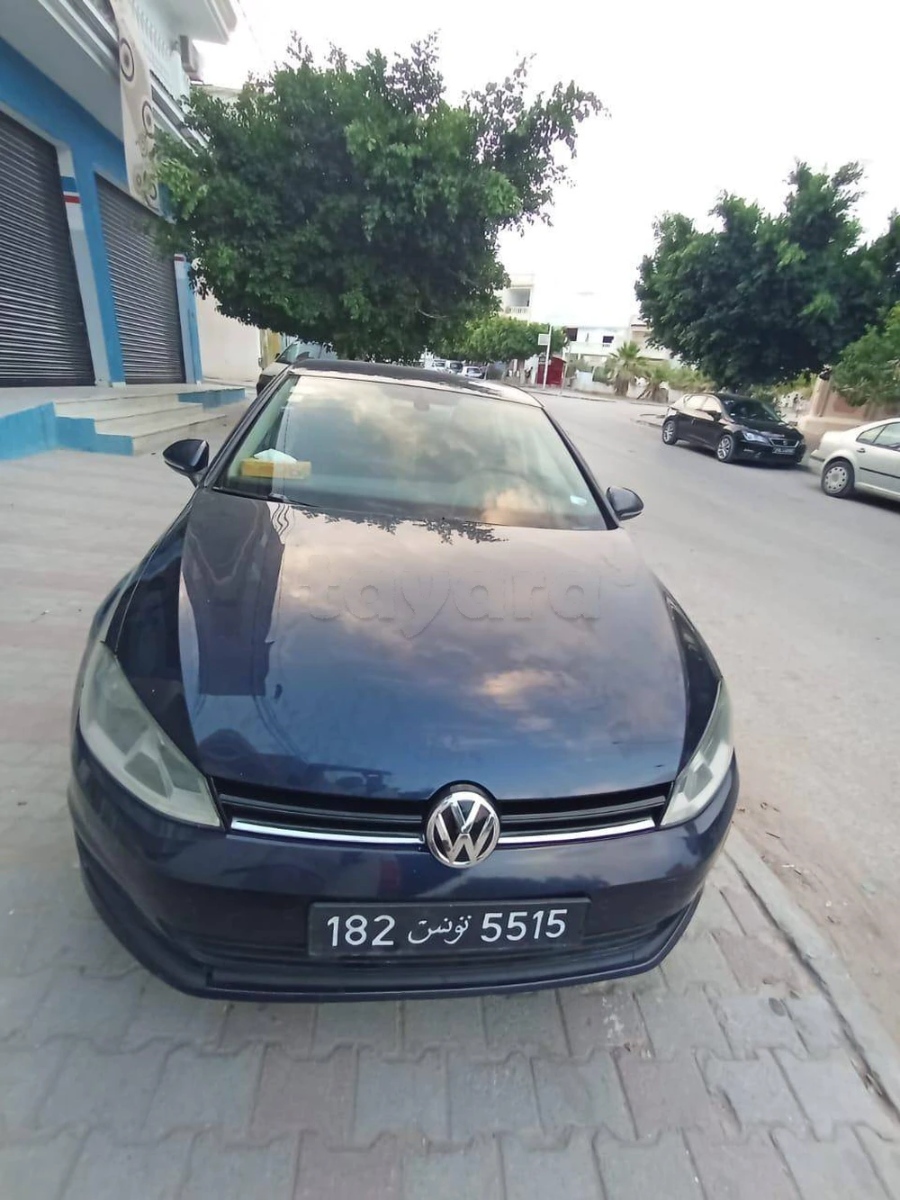 Carte voiture Volkswagen Golf 7