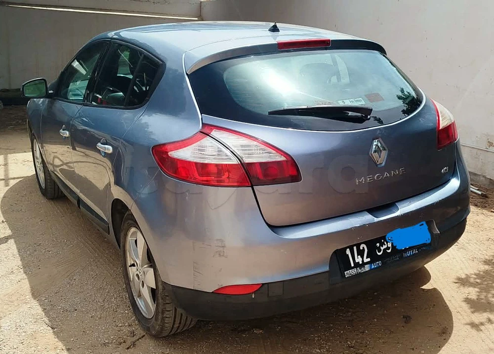 Carte voiture Renault Megane