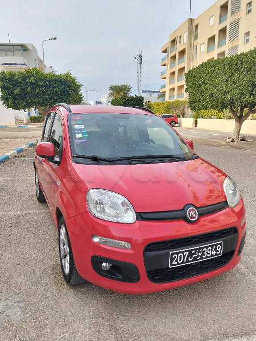 Carte voiture Fiat Panda