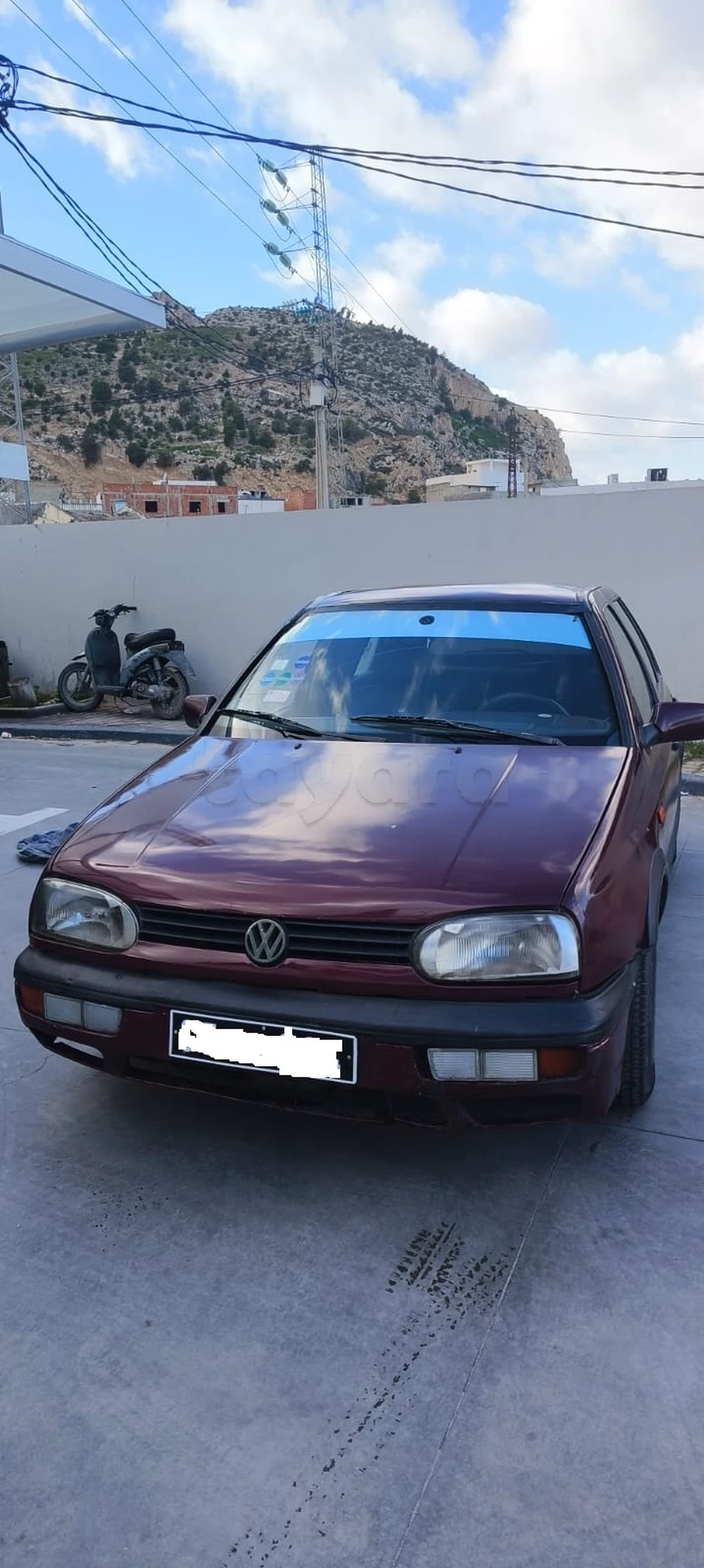 Carte voiture Volkswagen Golf 3