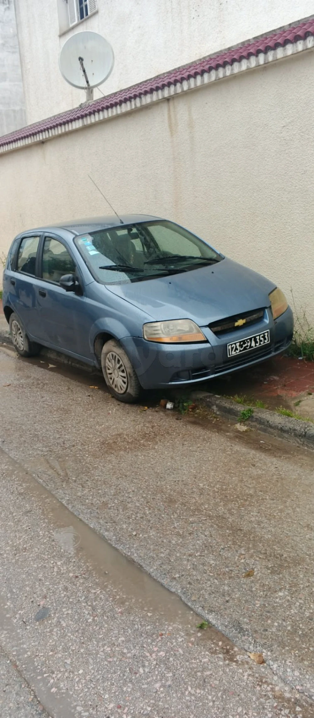 Carte voiture Chevrolet Aveo