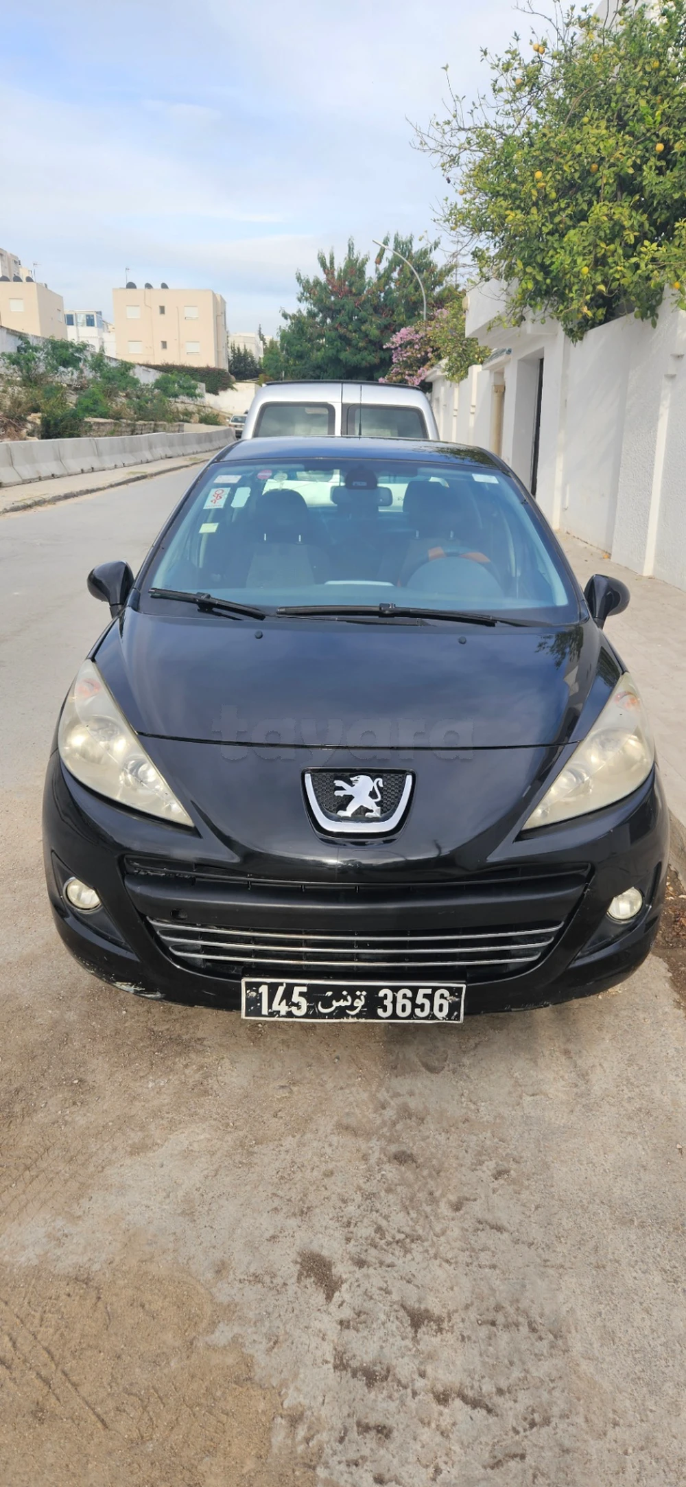 Carte voiture Peugeot 207