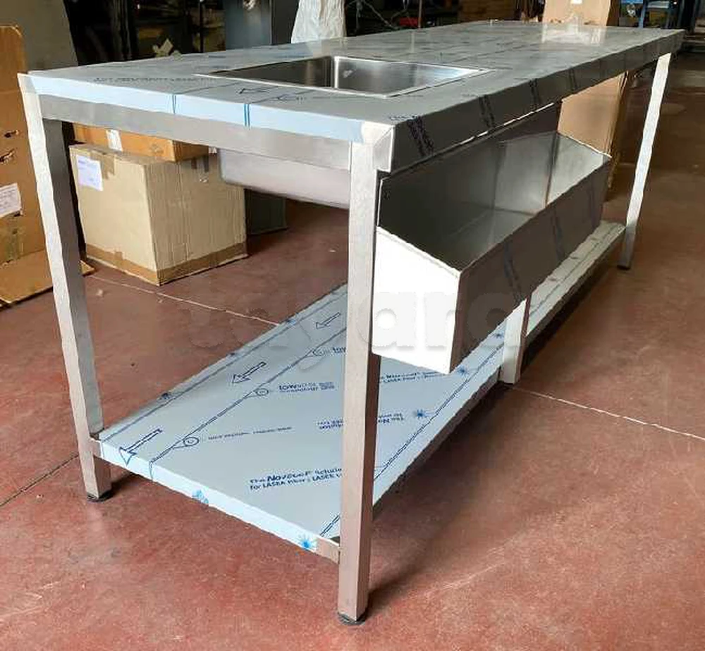 Matériel Inox pour industrie alimentaire restauration.
