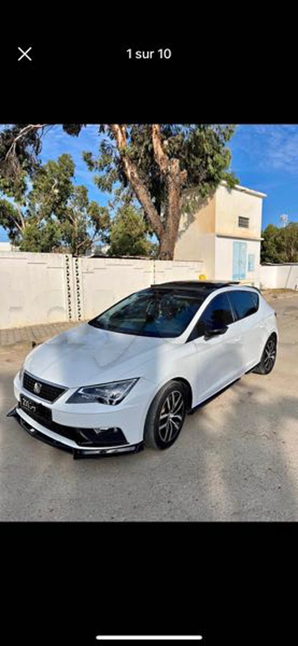 Carte voiture SEAT Leon