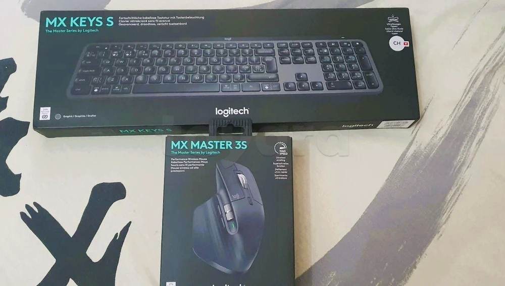 Logitech MX Keys S + MX Master 3S – CACHETÉS 🔥