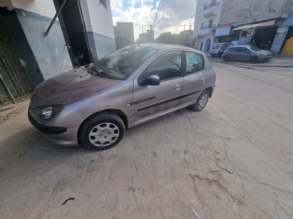 Carte voiture Peugeot 206