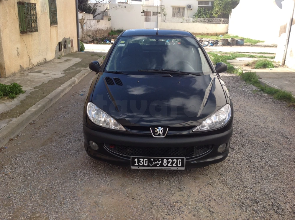 Carte voiture Peugeot 206