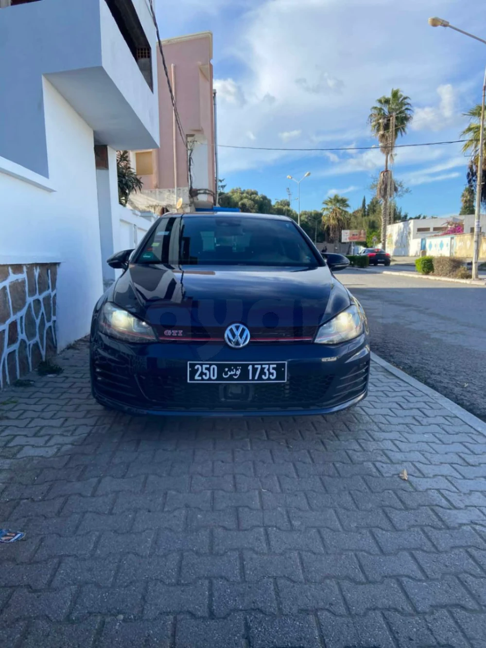Carte voiture Volkswagen Golf 7