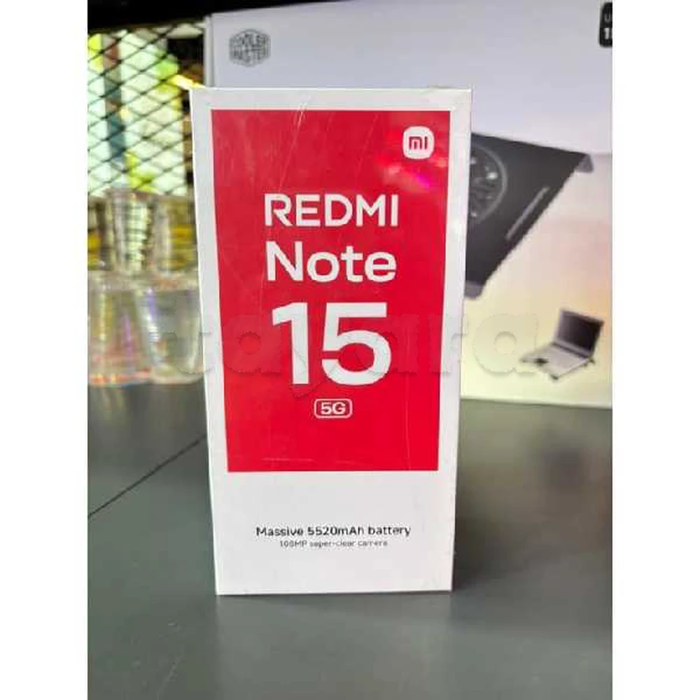 xiaomi Redmi note 15 5G Neuf cacheté Sous blister 
Tél:52687077