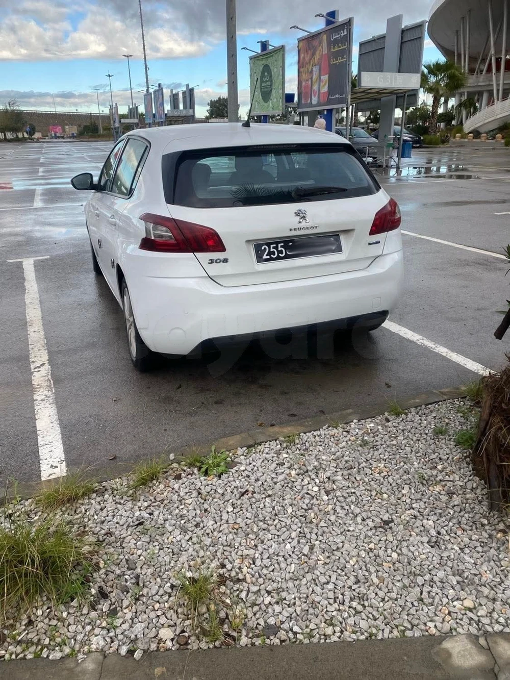 Carte voiture Peugeot 308