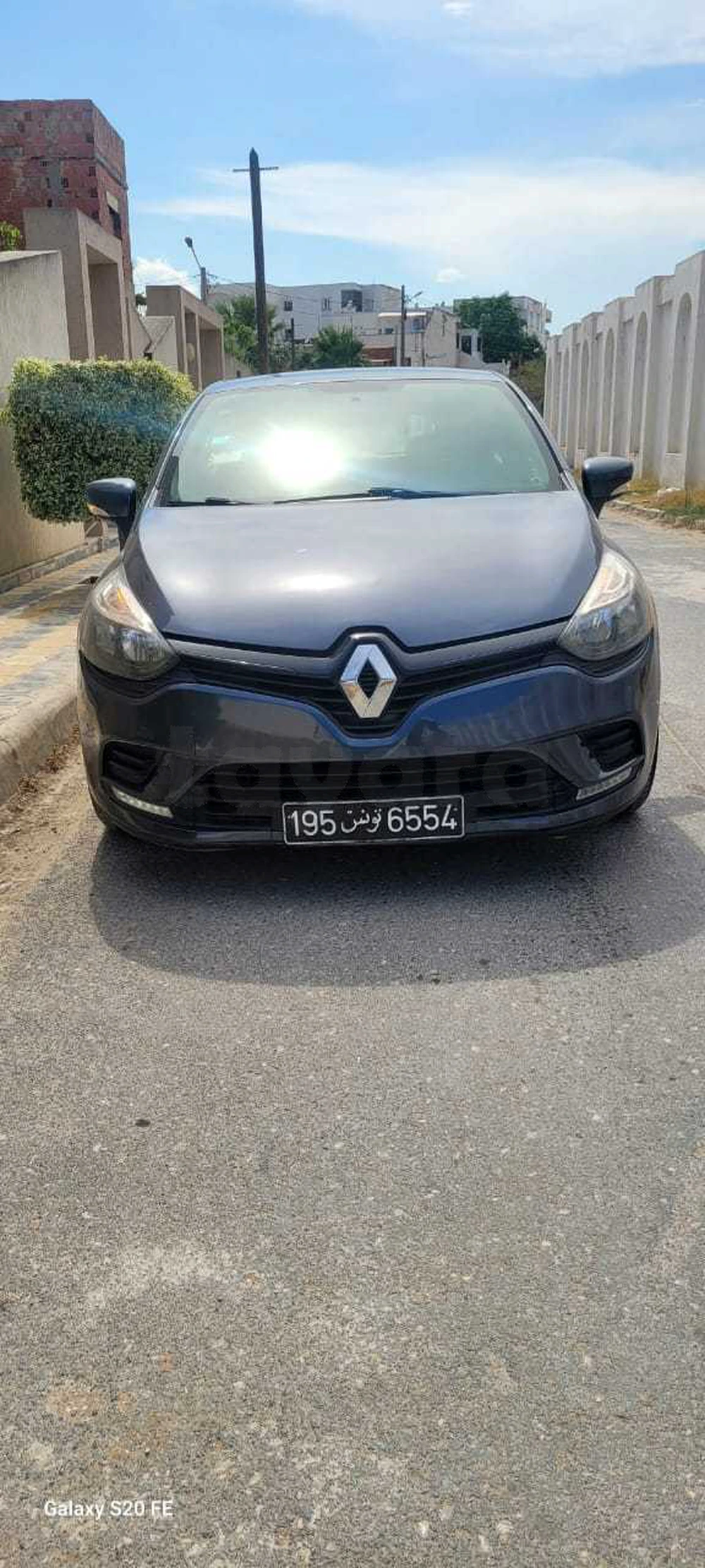 Carte voiture Renault Clio