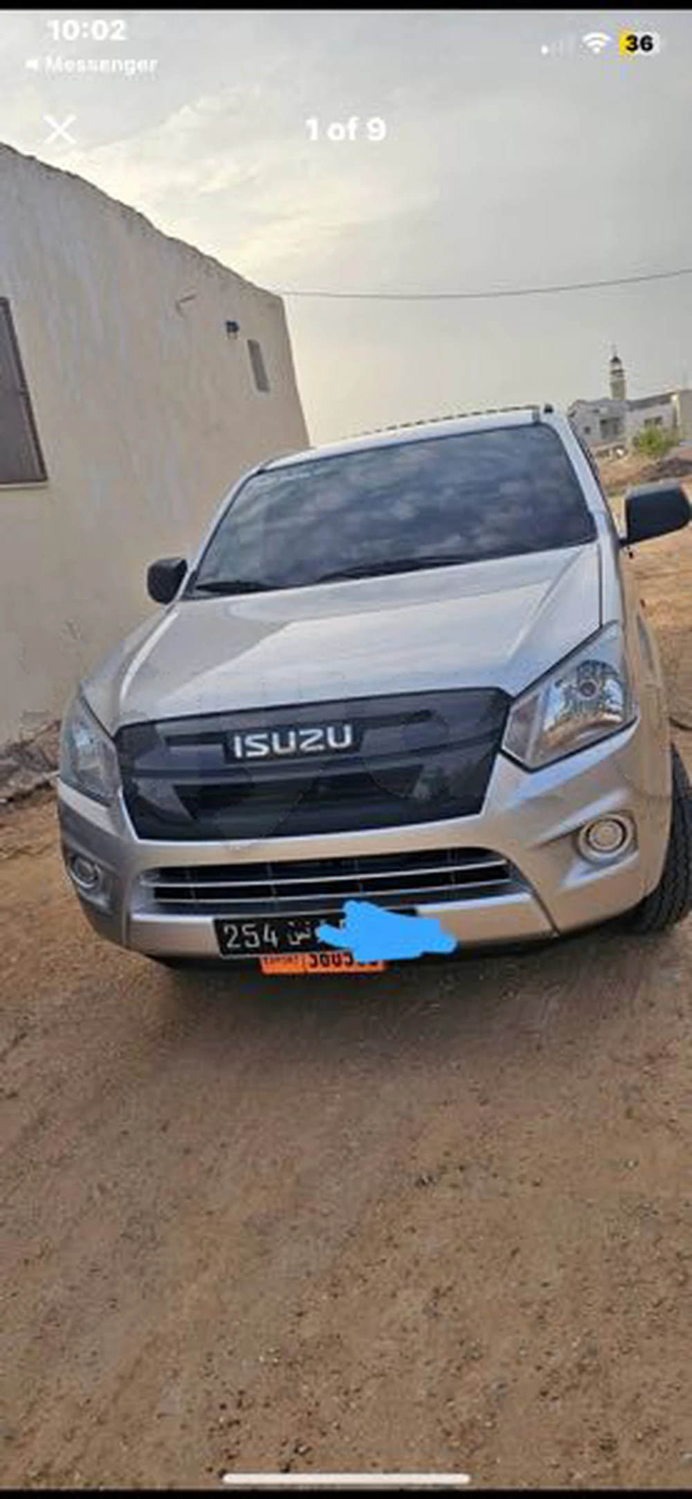 Carte voiture Isuzu D-Max