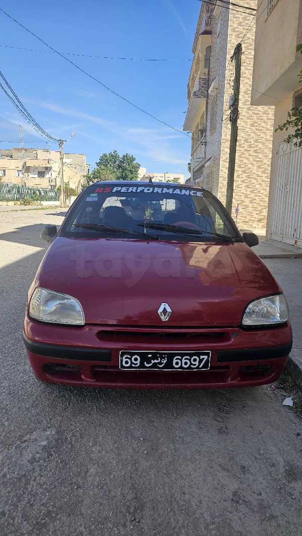 Carte voiture Renault Clio