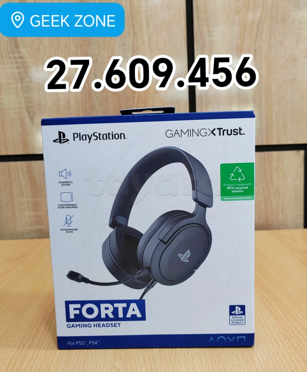 ✨ Casque Trust Gaming GXT 498 Forta PS4 / PS5 / PC ✨ Importe Neuf Sous blister