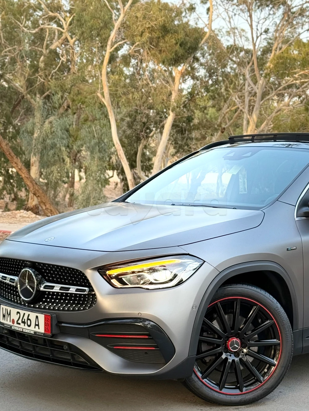 Carte voiture Mercedes-Benz Classe GLA