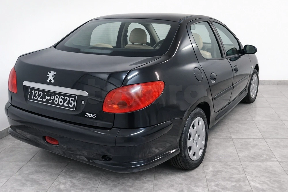 Carte voiture Peugeot 206