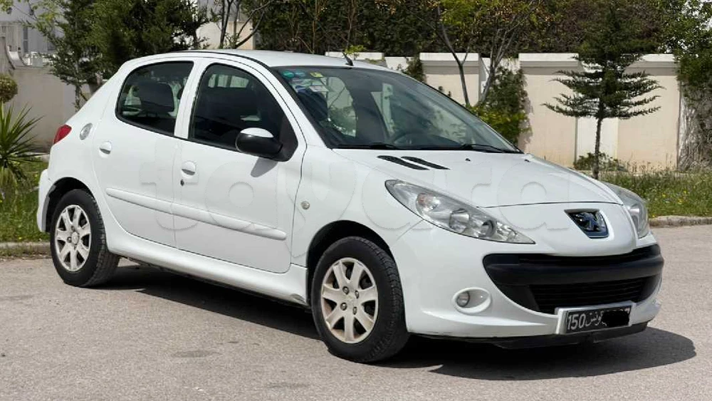 Carte voiture Peugeot 206+