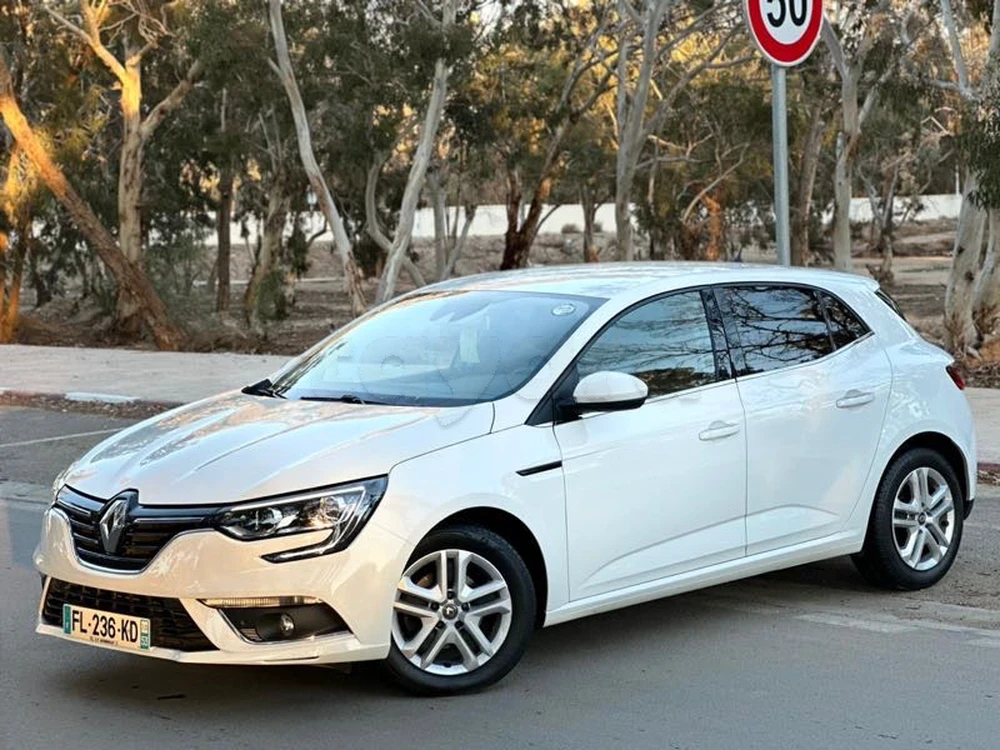 Carte voiture Renault Megane