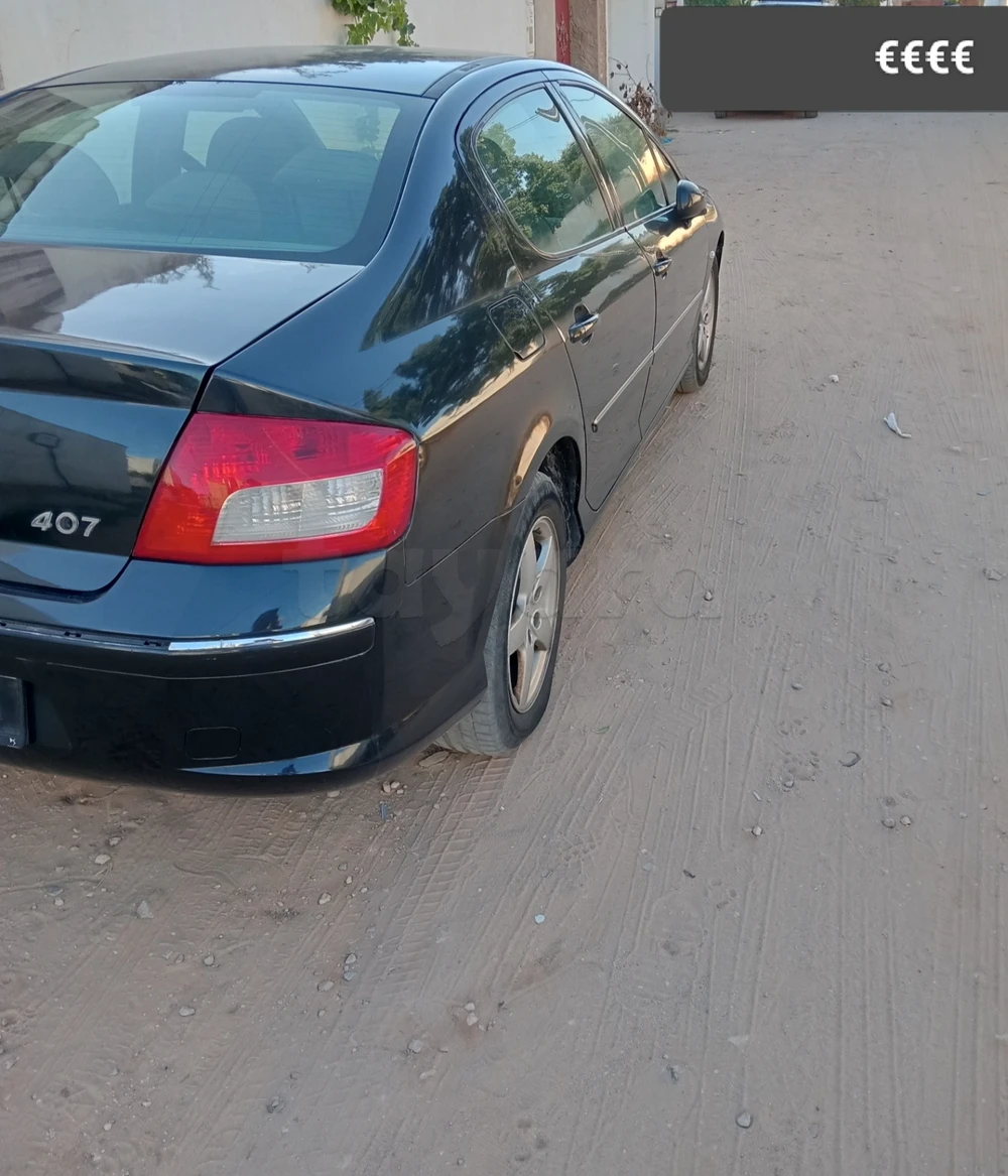 Carte voiture Peugeot 407