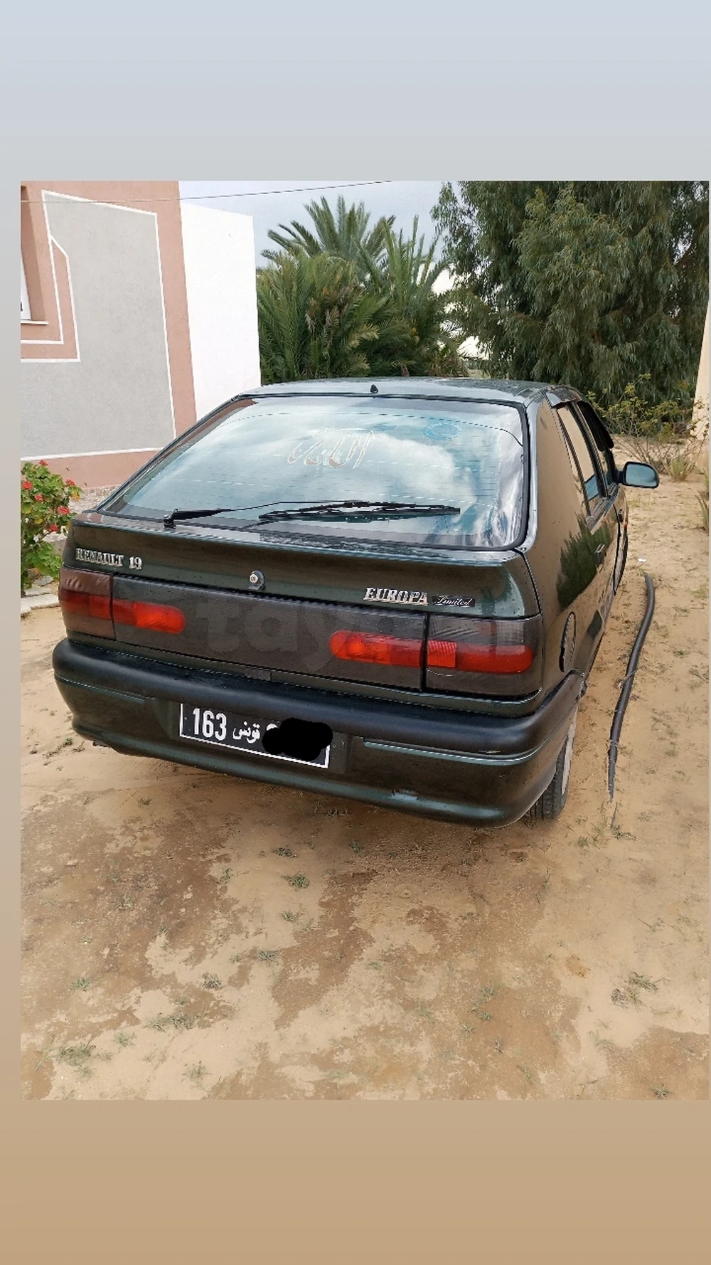 Carte voiture Renault 19