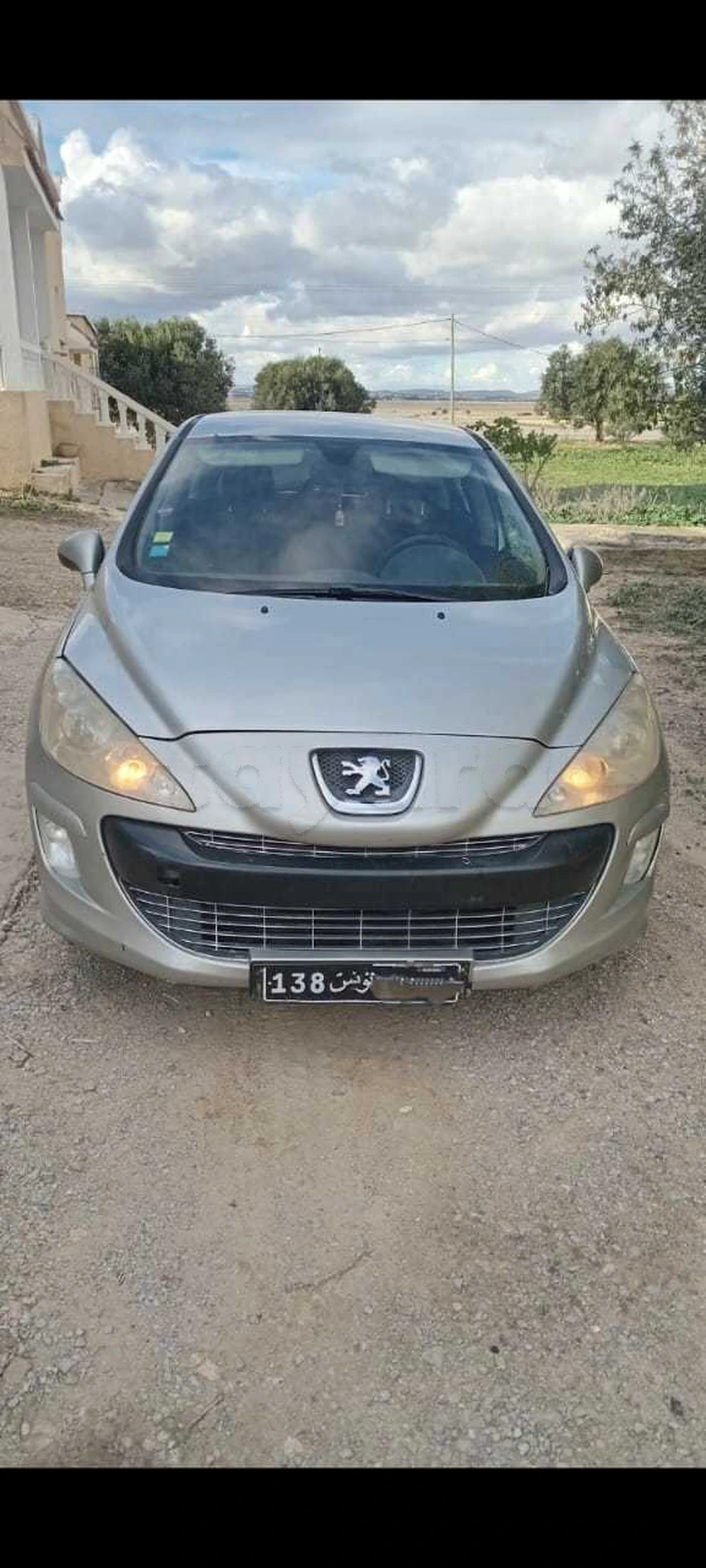 Carte voiture Peugeot 308