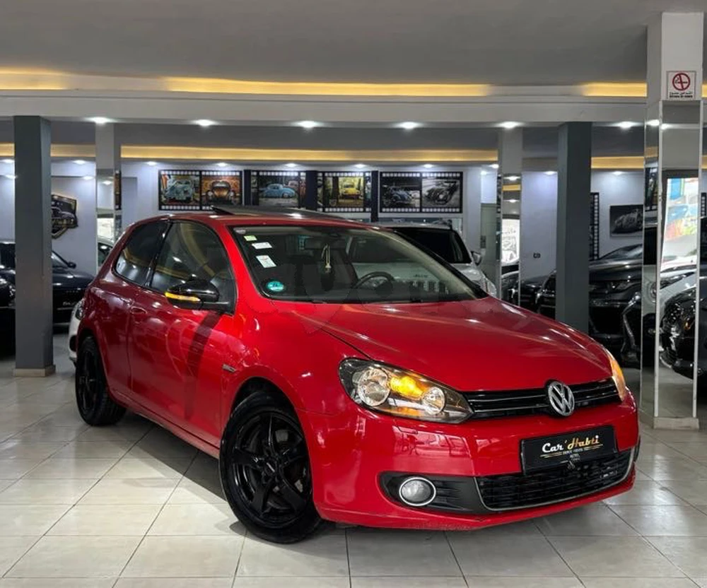 Carte voiture Volkswagen Golf 6