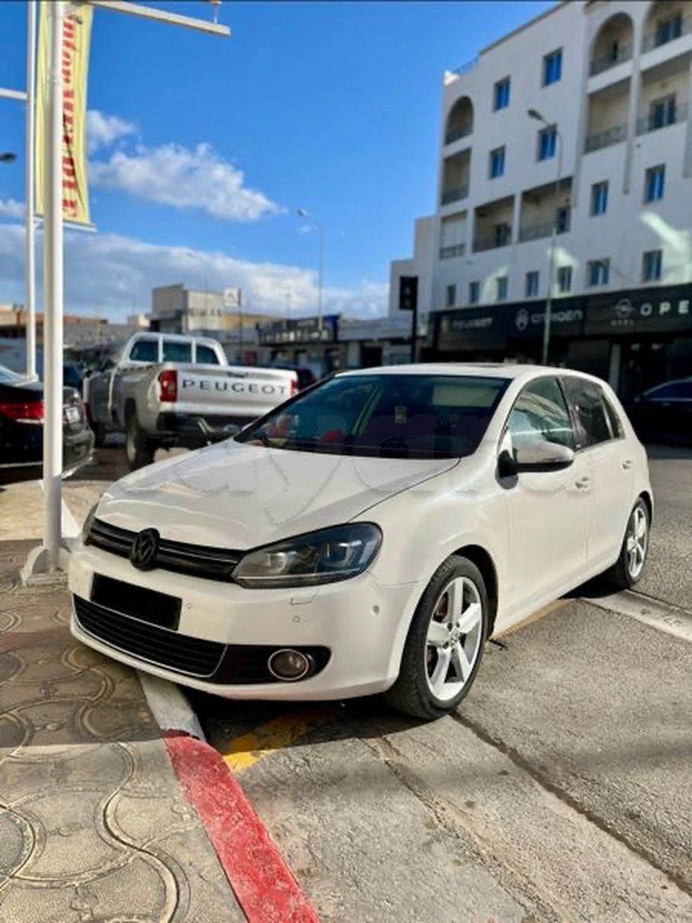 Carte voiture Volkswagen Golf