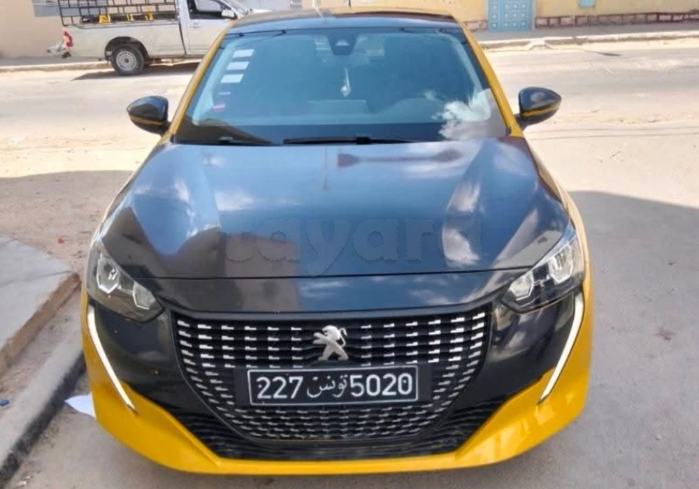 Carte voiture Peugeot 208