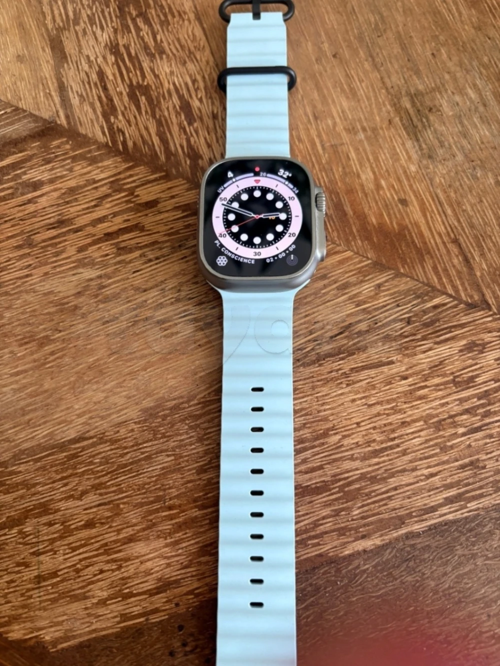 APPLE Watch Ultra 2 49mm - Boitier en Titane & Bracelet Bleu Ocean