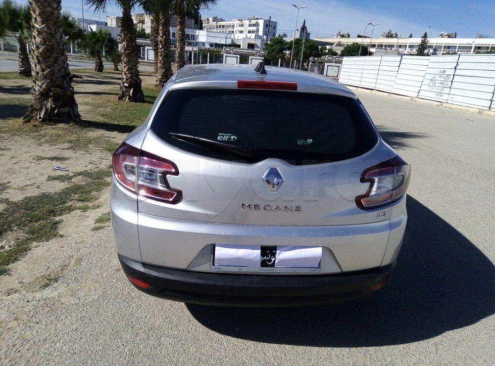 Carte voiture Renault Megane
