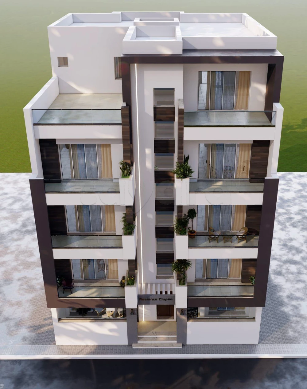 Appartement 100 m² route de plage Kelibia