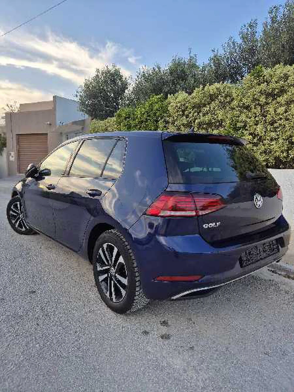 Carte voiture Volkswagen Golf 7