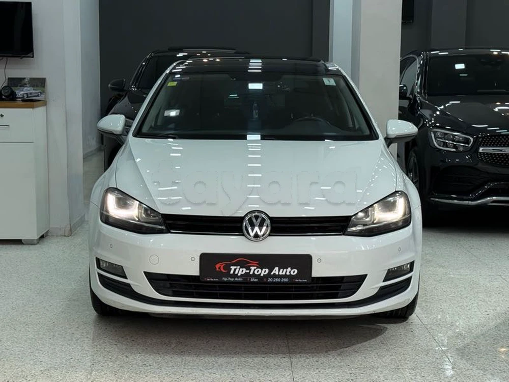 Carte voiture Volkswagen Golf 7