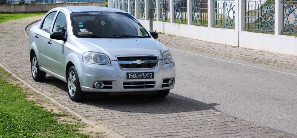 Carte voiture Chevrolet Aveo