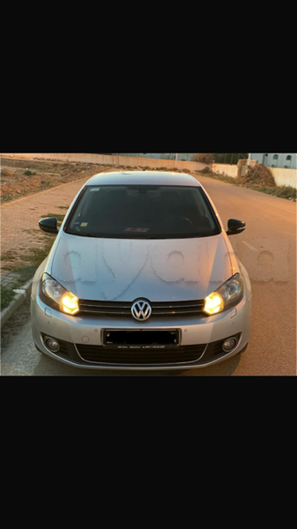 Carte voiture Volkswagen Golf 6