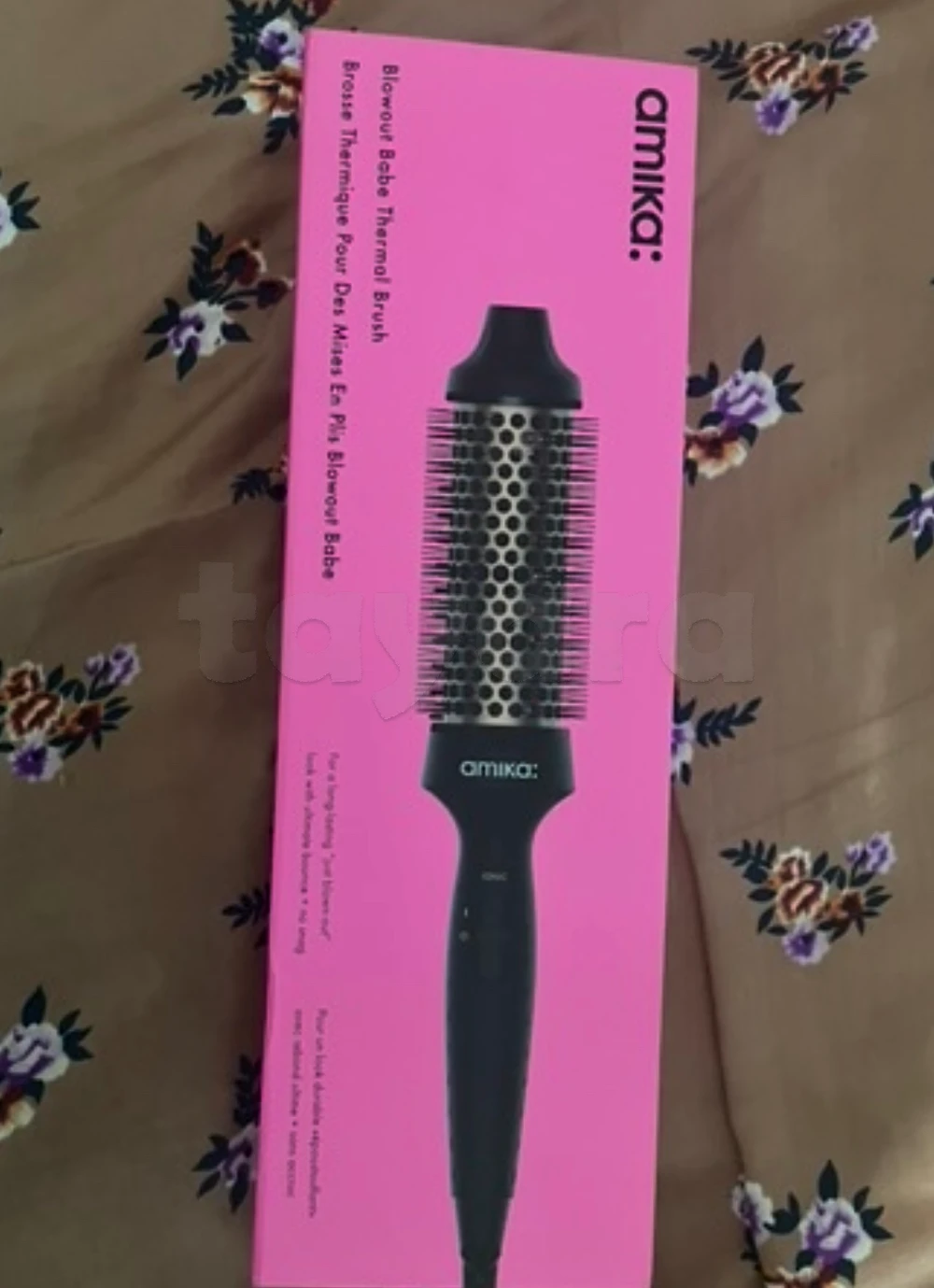 Brosse chauffante Amika importée tt. Neuf