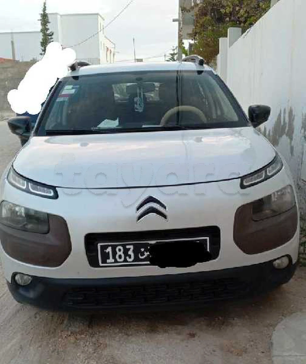 Carte voiture Citroen C4 Cactus