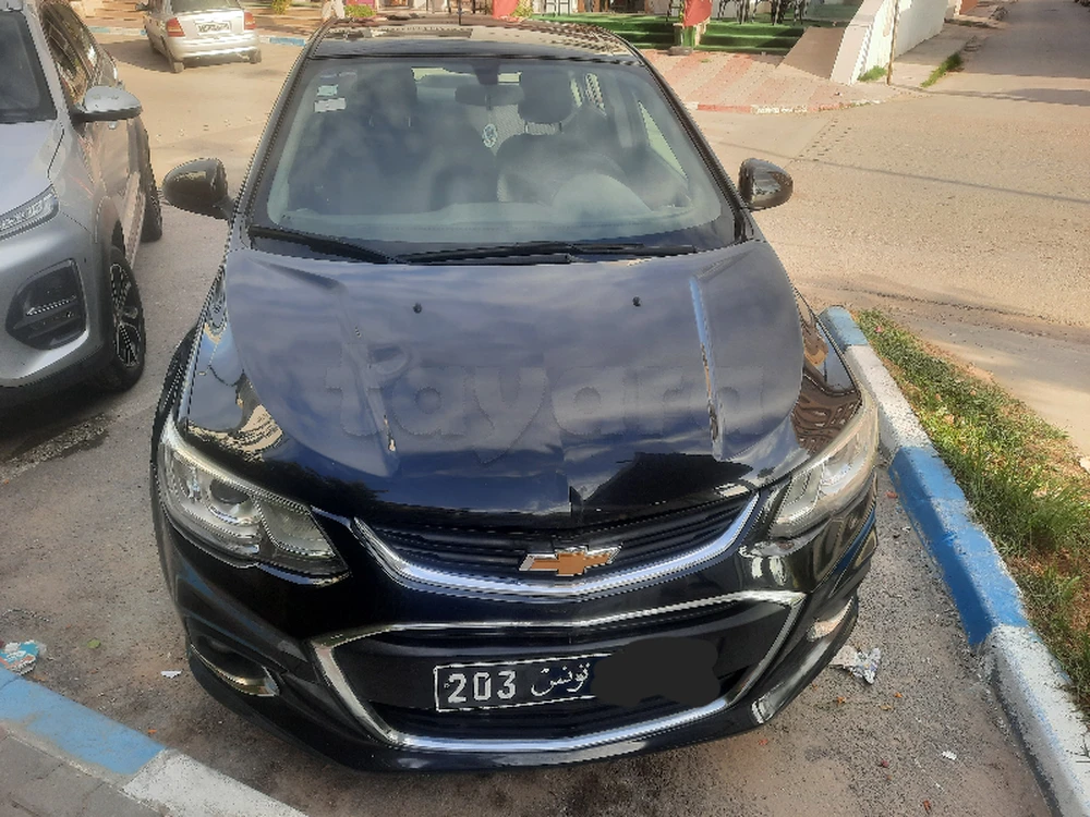 Carte voiture Chevrolet Aveo