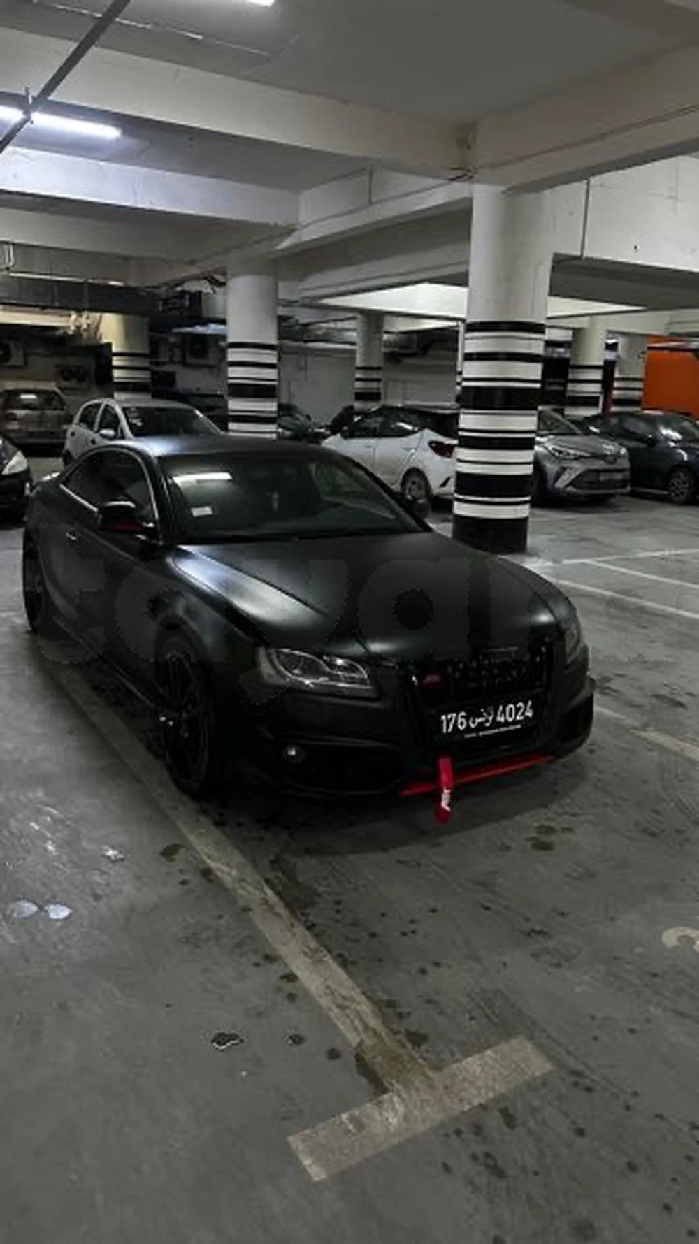 Carte voiture Audi A5