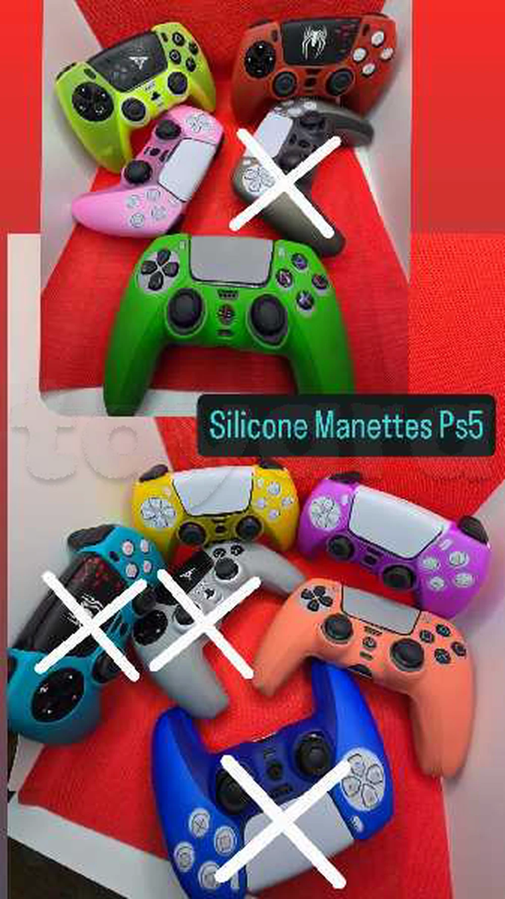 Silicone manette ps5